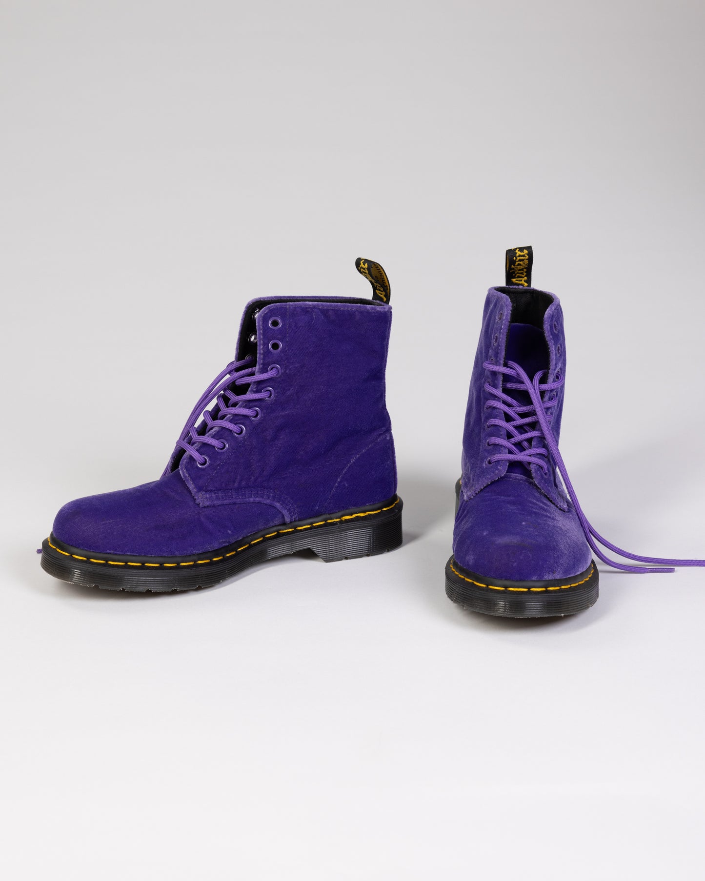 Dr. Martens Velvet Combat Books