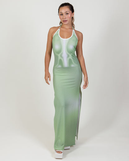 Sinead Gorey Maxi Halter Dress