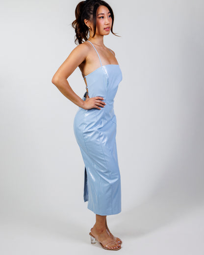 Mossman Vinyl Midi Dress