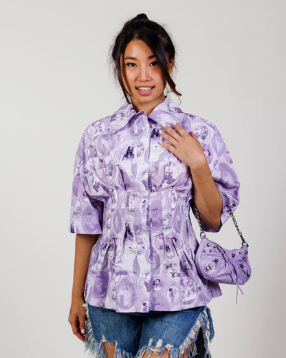 Pinko Button-Up Top