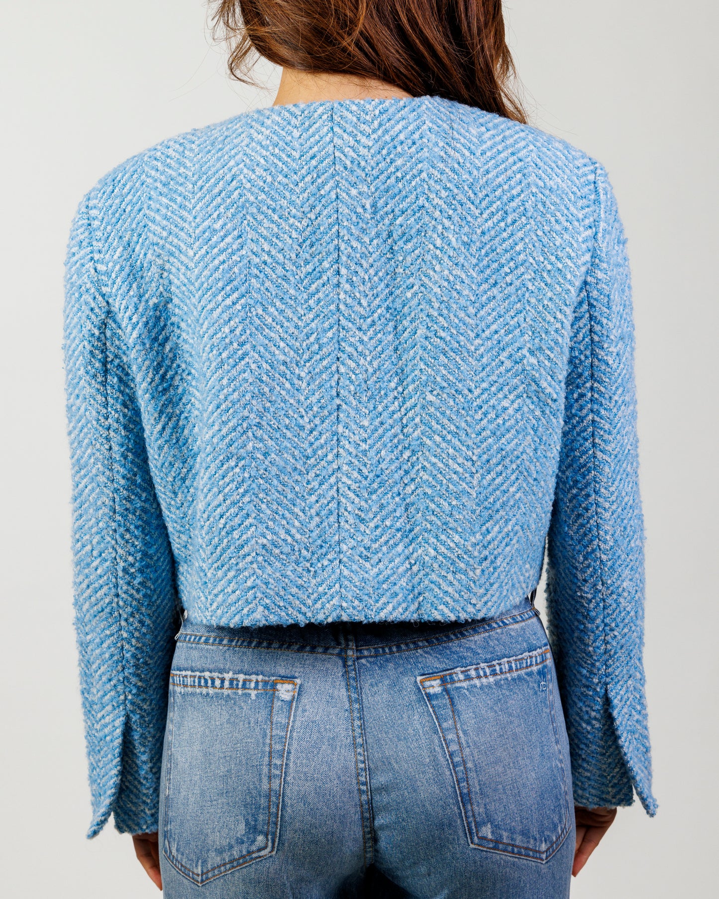 Mood x Miura Tweed Cropped Jacket