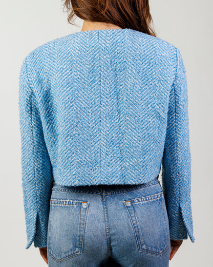 Mood x Miura Tweed Cropped Jacket