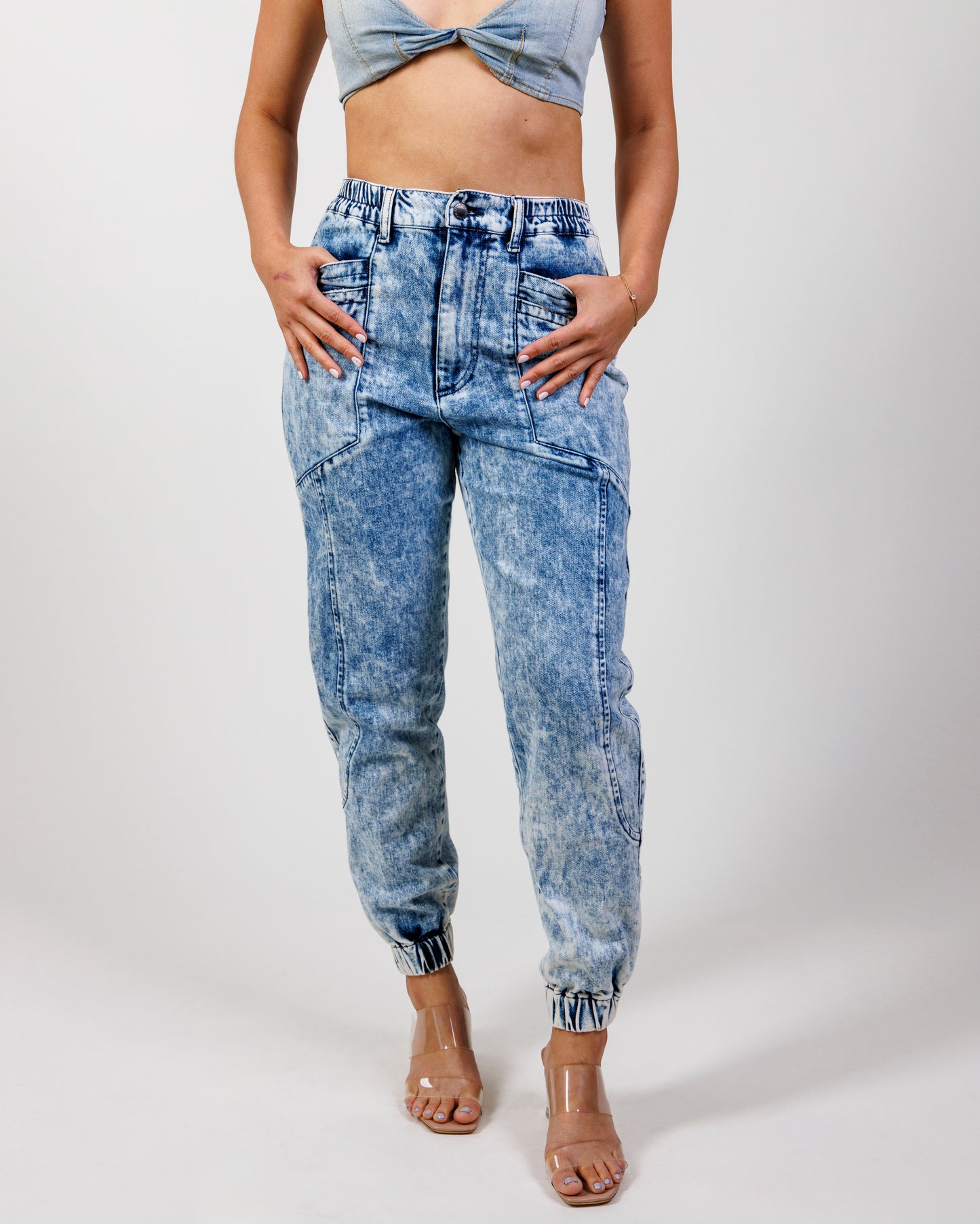 Retrofête Acid Wash Jeans