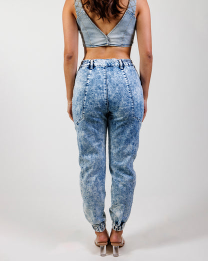 Retrofête Acid Wash Jeans